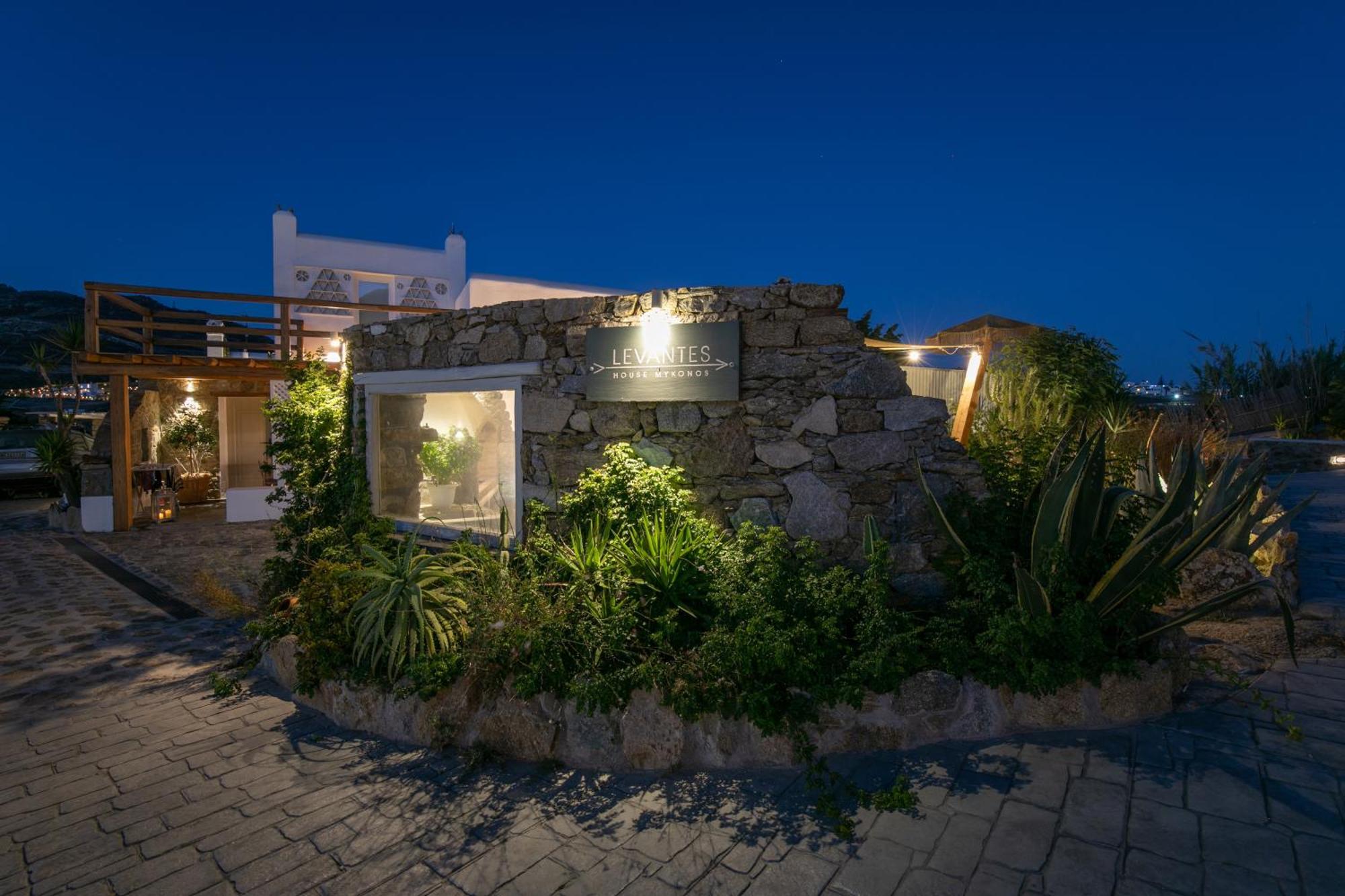 Levantes House Mykonos Ano Mera Buitenkant foto